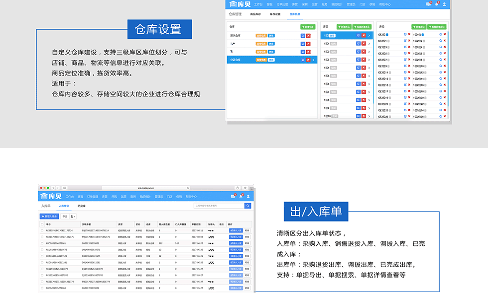 电商仓储管理系统出入库管理